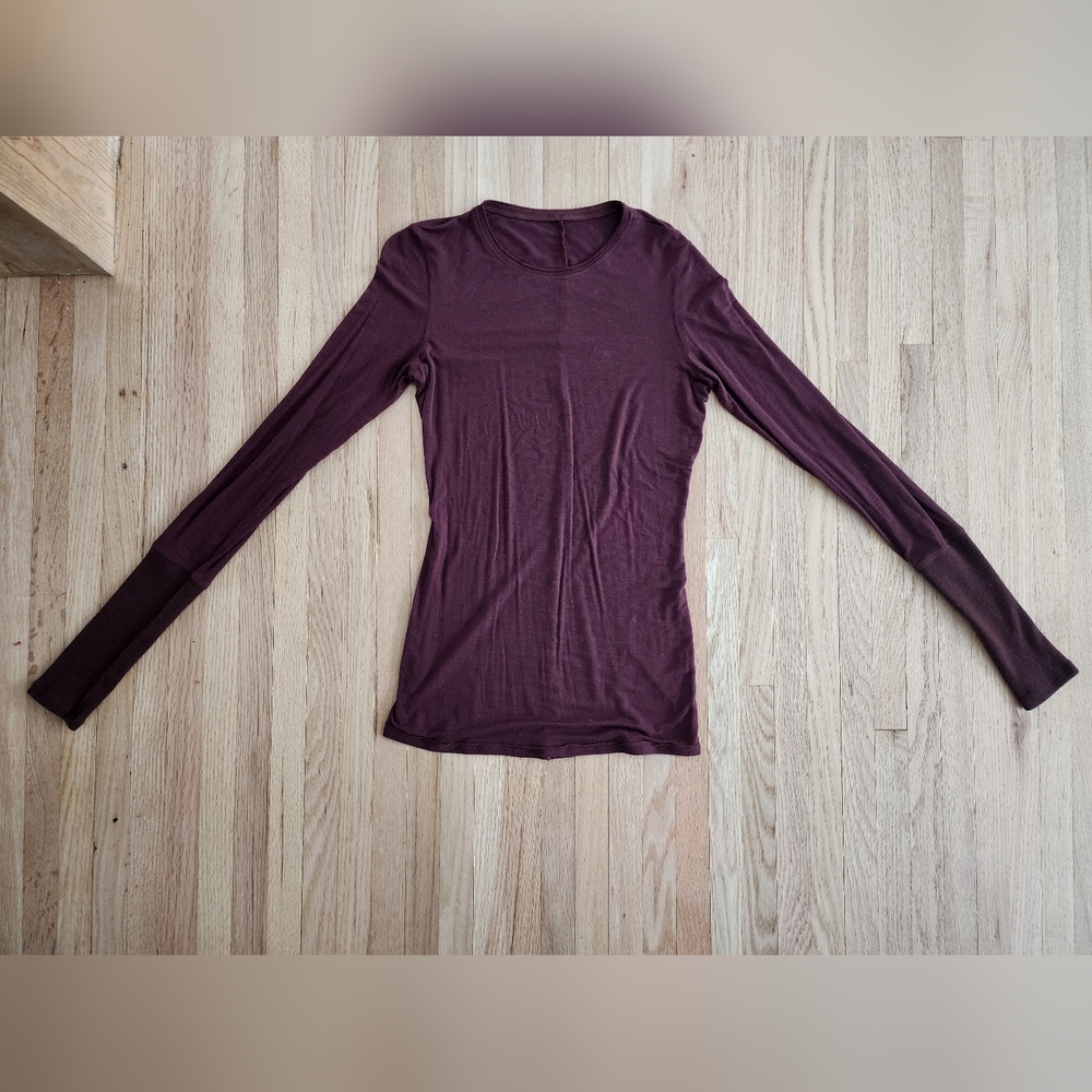 Long Sleeve Lululemon Knit Top Sz. 6